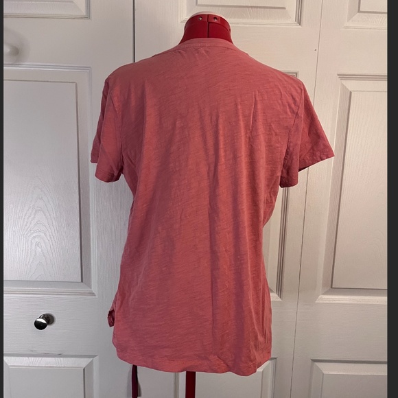 Madewell Whisper Cotton V-Neck Pocket Tee L - Picture 3 of 6